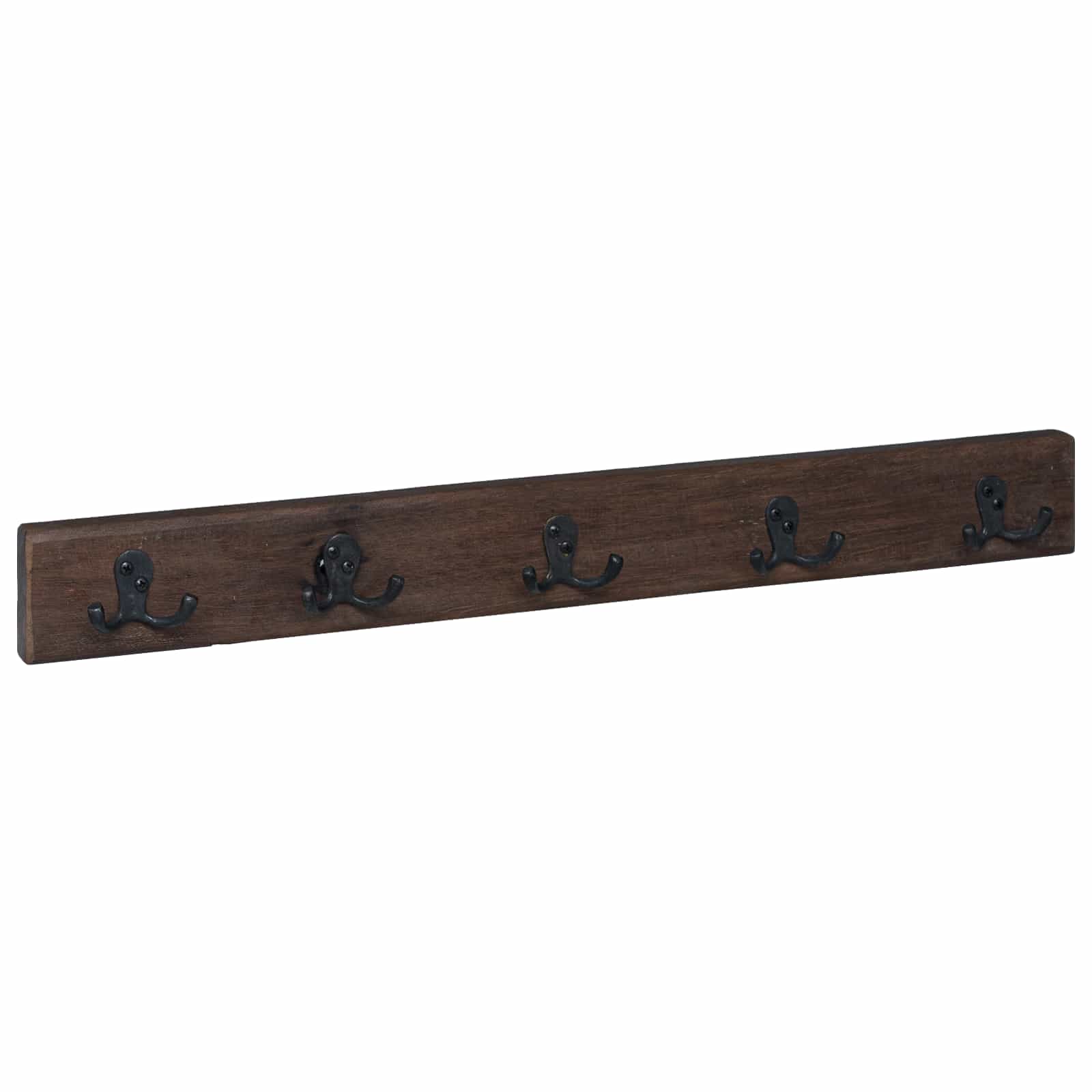 vidaXL Hanger Brown 60 x 7 x 8 cm Solid Reclaim Wood 5