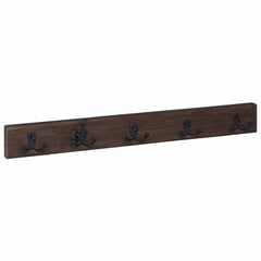 vidaXL Hanger Brown 60 x 7 x 8 cm Solid Reclaim Wood 5