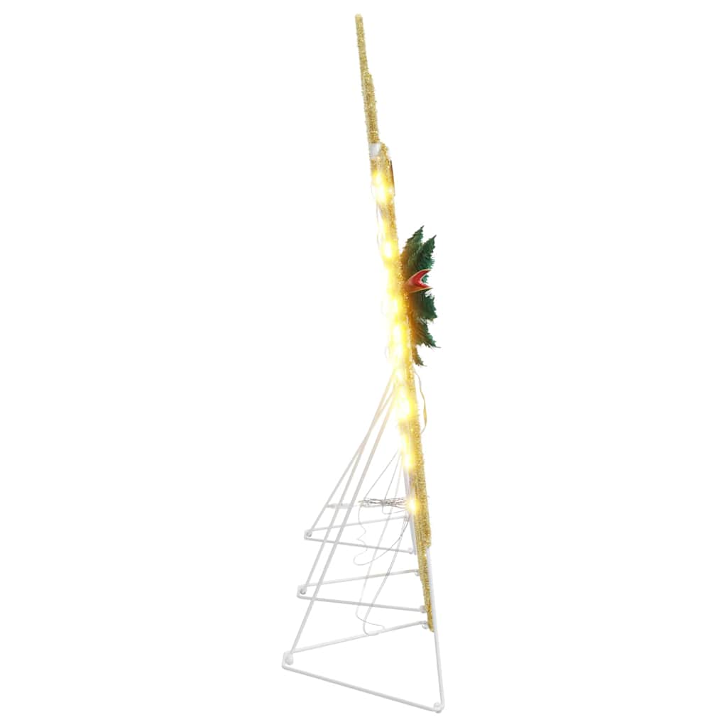 vidaXL LED Reindeers 3 pcs Warm White 43 x 18 x 66 cm Fabric 6