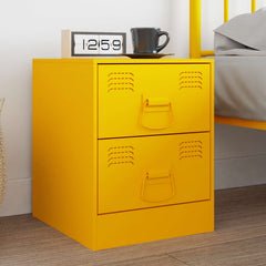 Cabinet Handles 85 x 45 mm Metal Mustard yellow