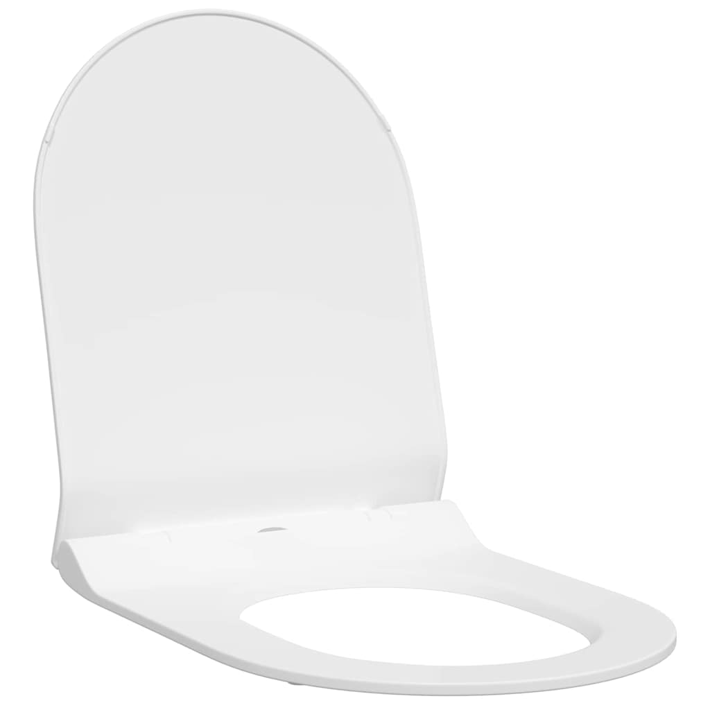 vidaXL Toilet Seat Adjustable White 50 x 36.5 x 5 cm Polypropylene 2