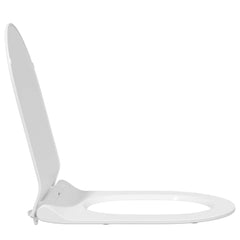 vidaXL Toilet Seat Adjustable White 50 x 36.5 x 5 cm Polypropylene 6