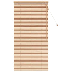 vidaXL Venetian Blind Oak Look 75 x 160 cm 35 mm Solid Paulownia Wood 2