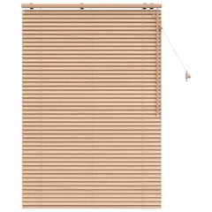 vidaXL Venetian Blind Oak Look 110 x 160 cm 35 mm Solid Paulownia Wood 2