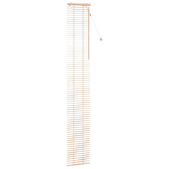 vidaXL Venetian Blind Oak Look 40 x 250 cm 35 mm Solid Paulownia Wood 3