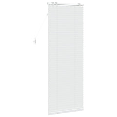 vidaXL Venetian Blind White 55 x 160 cm 35 mm Solid Paulownia Wood 4