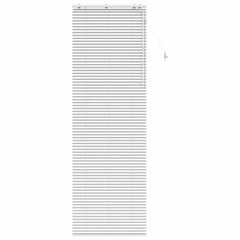 vidaXL Venetian Blind White 75 x 250 cm 35 mm Solid Paulownia Wood 2