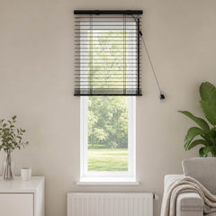 vidaXL Venetian Blind Dark Brown 65 x 130 cm 35 mm 1