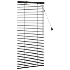 vidaXL Venetian Blind Dark Brown 65 x 130 cm 35 mm 3