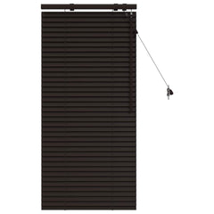 vidaXL Venetian Blind Dark Brown 65 x 130 cm 35 mm 2