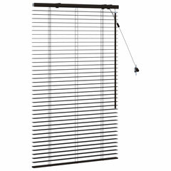 vidaXL Venetian Blind Dark Brown 75 x 130 cm 35 mm 3