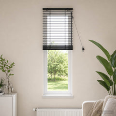 vidaXL Venetian Blind Dark Brown 60 x 160 cm 35 mm 1