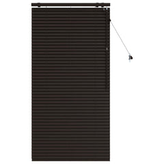 vidaXL Venetian Blind Dark Brown 70 x 160 cm 35 mm 2