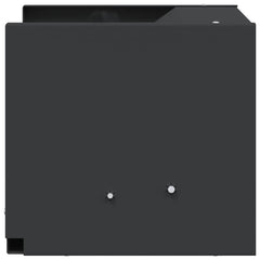 vidaXL Bullet Trap Box Black 29 x 22 x 20 cm Steel 3