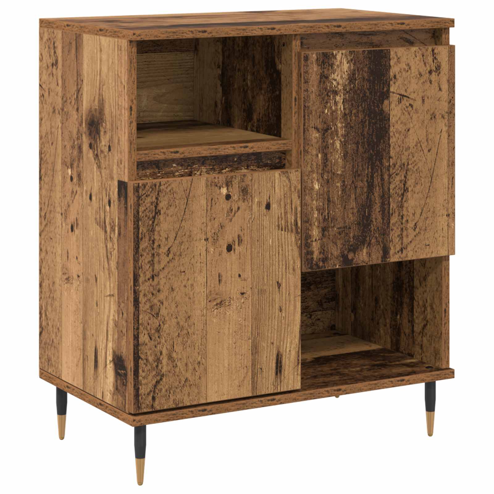 vidaXL Sideboard Old Wood 60 x 35 x 70 cm 2
