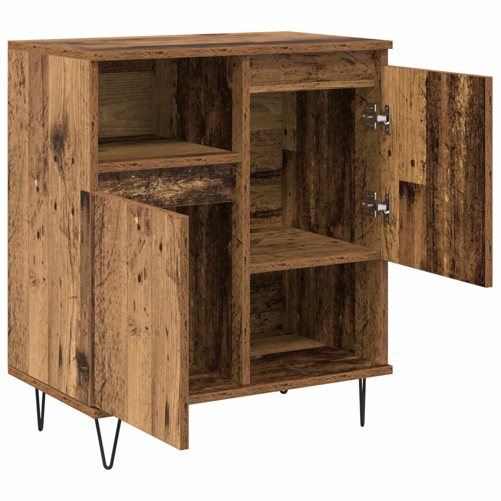 vidaXL Sideboard Old Wood 60 x 35 x 70 cm 5