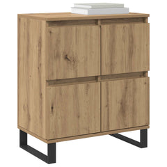 vidaXL Sideboard Artisan Oak 60 x 35 x 70 cm 3