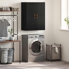vidaXL Wall Cabinet Black Oak 69.5 x 34 x 90 cm Engineered Wood 1