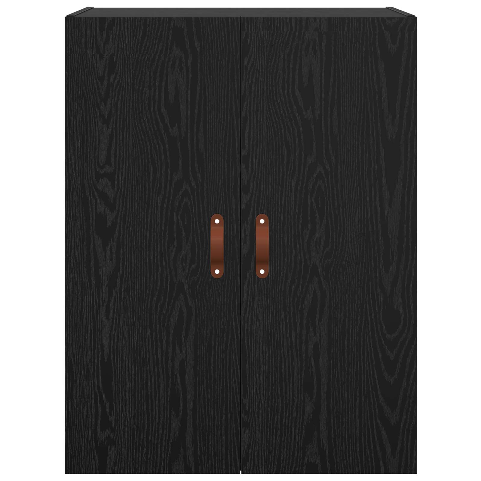 vidaXL Wall Cabinet Black Oak 69.5 x 34 x 90 cm Engineered Wood 6