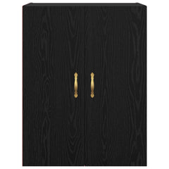 vidaXL Wall Cabinet Black Oak 69.5 x 34 x 90 cm Engineered Wood 6