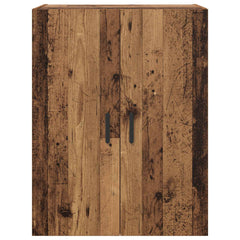 vidaXL Wall Cabinet Old Wood 69.5 x 34 x 90 cm Engineered Wood 6