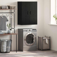 vidaXL Wall Cabinet Black Oak 69.5 x 34 x 90 cm Engineered Wood 1