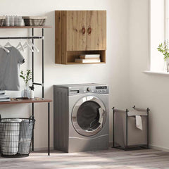 vidaXL Wall Cabinet 60 x 31 x 70 cm Engineered Wood Artisan oak 1