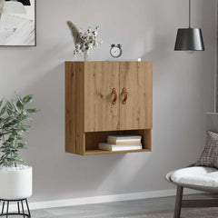 vidaXL Wall Cabinet 60 x 31 x 70 cm Engineered Wood Artisan oak 4