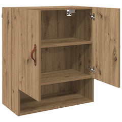 vidaXL Wall Cabinet 60 x 31 x 70 cm Engineered Wood Artisan oak 5