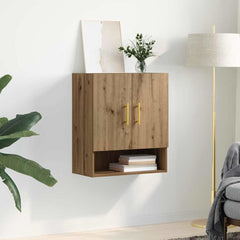 vidaXL Wall Cabinet 60 x 31 x 70 cm Engineered Wood Artisan oak 4