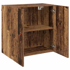vidaXL Wall Cabinet 60 x 31 x 60 cm Engineered Wood Old wood 5