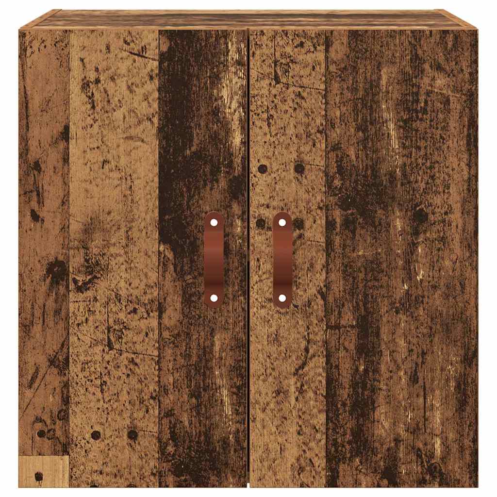 vidaXL Wall Cabinet 60 x 31 x 60 cm Engineered Wood Old wood 6