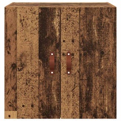vidaXL Wall Cabinet 60 x 31 x 60 cm Engineered Wood Old wood 6