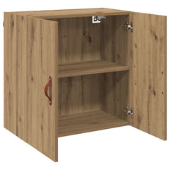 vidaXL Wall Cabinet 60 x 31 x 60 cm Engineered Wood Artisan oak 5