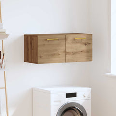 vidaXL Wall Cabinet 80 x 36.5 x 35 cm Engineered Wood Artisan oak 1