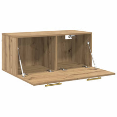 vidaXL Wall Cabinet 80 x 36.5 x 35 cm Engineered Wood Artisan oak 5