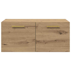 vidaXL Wall Cabinet 80 x 36.5 x 35 cm Engineered Wood Artisan oak 6