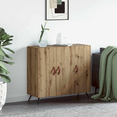vidaXL Sideboard Artisan Oak 89.5 x 34 x 80 cm Engineered Wood 1