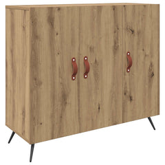 vidaXL Sideboard Artisan Oak 89.5 x 34 x 80 cm Engineered Wood 2