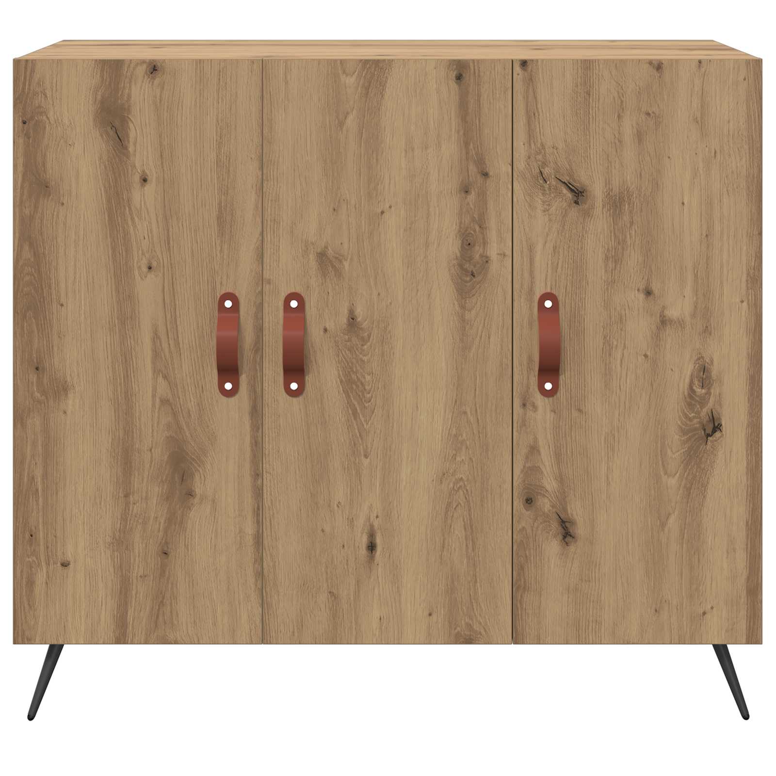 vidaXL Sideboard Artisan Oak 89.5 x 34 x 80 cm Engineered Wood 6