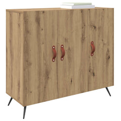 vidaXL Sideboard Artisan Oak 89.5 x 34 x 80 cm Engineered Wood 3