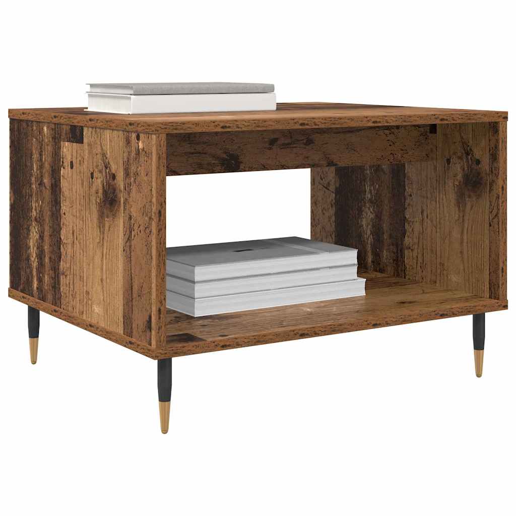 vidaXL Coffee Table Old wood 60 x 50 x 40 cm Engineered wood 3