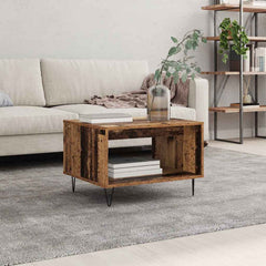 vidaXL Coffee Table Old wood 60 x 50 x 40 cm Engineered wood 4