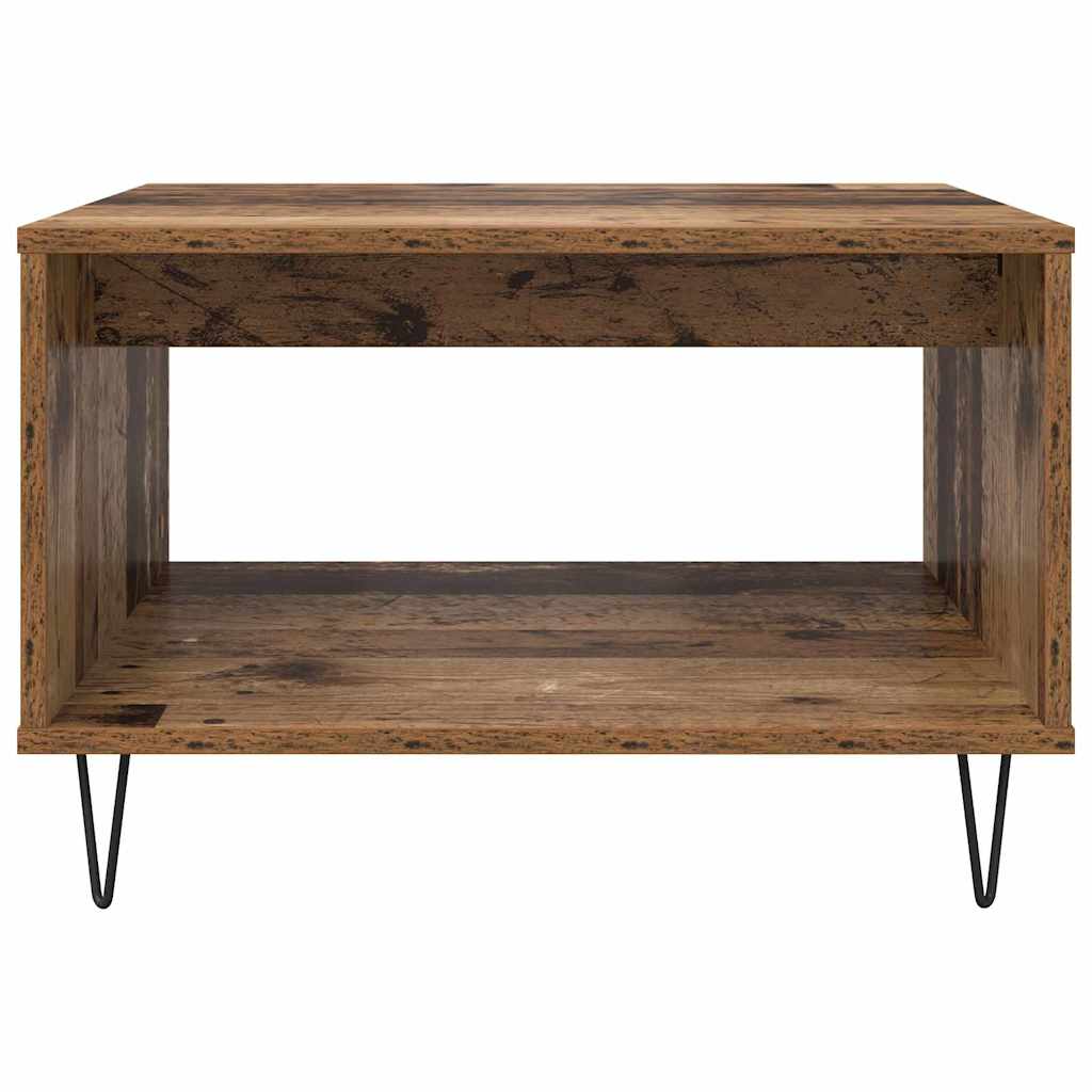 vidaXL Coffee Table Old wood 60 x 50 x 40 cm Engineered wood 5