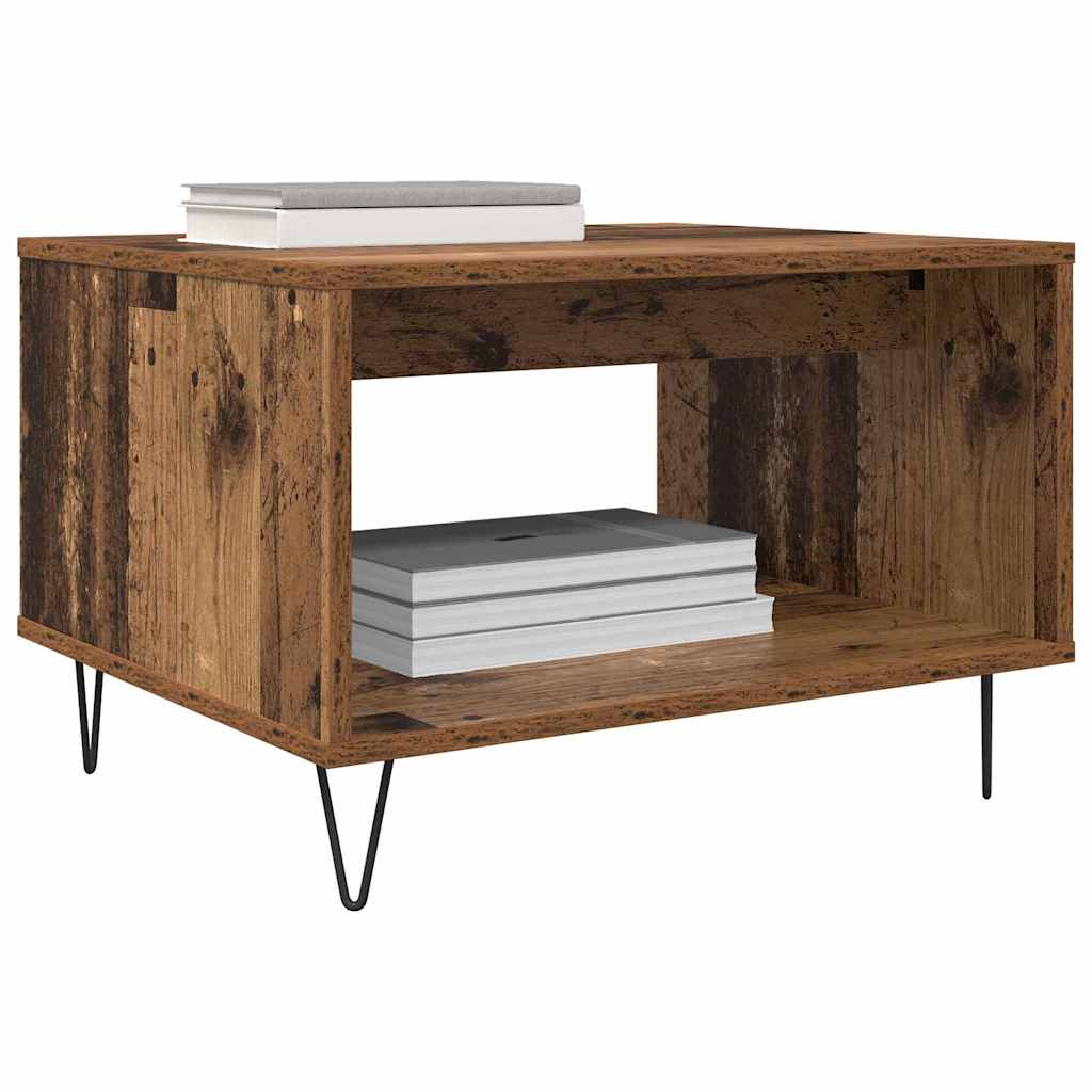 vidaXL Coffee Table Old wood 60 x 50 x 40 cm Engineered wood 3