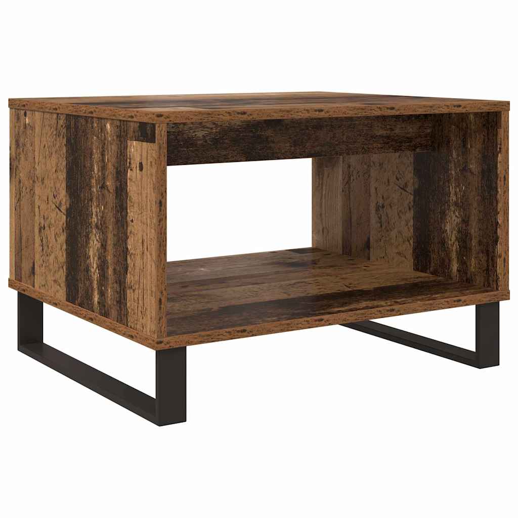vidaXL Coffee Table Old wood 60 x 50 x 40 cm Engineered wood 2