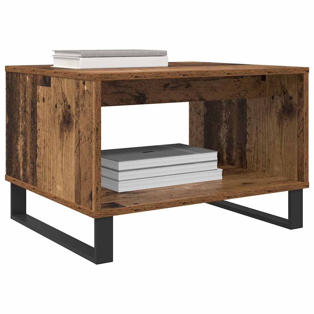 vidaXL Coffee Table Old wood 60 x 50 x 40 cm Engineered wood 3