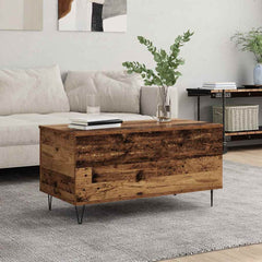vidaXL Coffee Table Old wood 90 x 44.5 x 45 cm Engineered wood 1