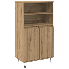 vidaXL Highboard Brown 60 x 36 x 110 cm Engineered Wood 2