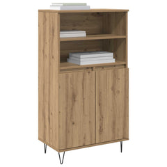 vidaXL Highboard Brown 60 x 36 x 110 cm Engineered Wood 3